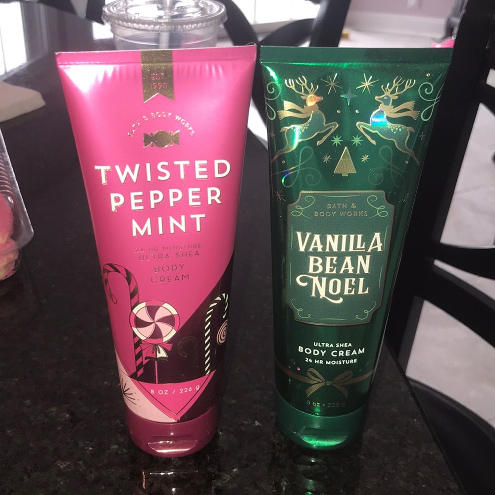 Brand new bath and body works lotions